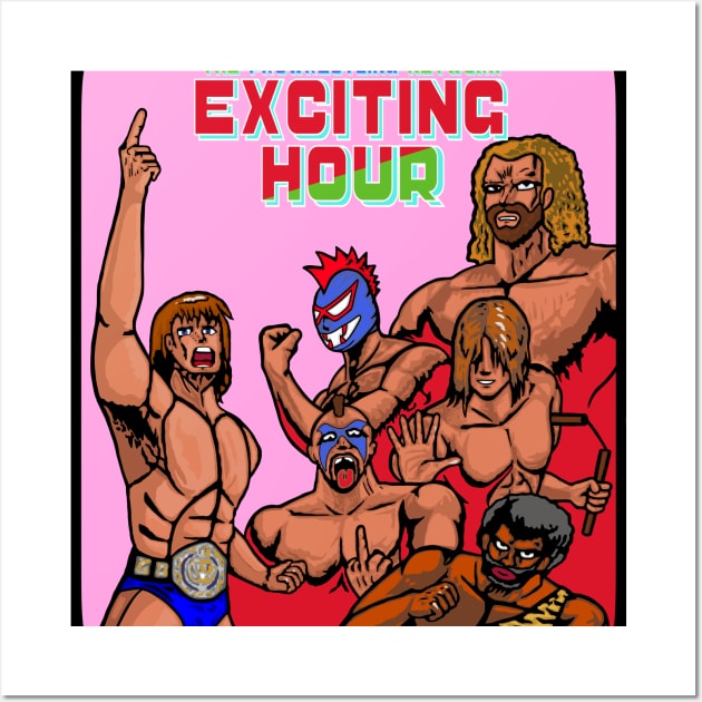 Exciting Hour Wall Art by BludBros